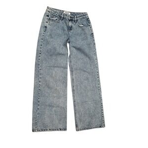 RSQ Light Blue Women's Straight Leg Jeans